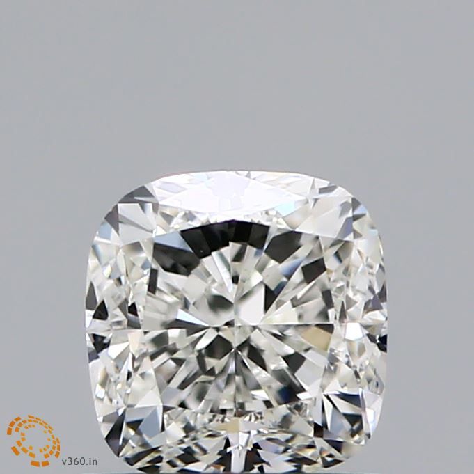 Diamante Taglio Cushion Modificato 1ct G/VG J VVS1 - GIA - 5.31x5.18x3.92mm