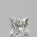 Diamante Naturale Taglio Princess 0.71ct EX/EX J VVS2 - GIA - 4.86x4.85x3.5mm