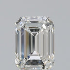 Diamante Naturale Taglio Smeraldo 0.72ct VG/EX H FL - GIA - 5.97x4.27x2.84mm