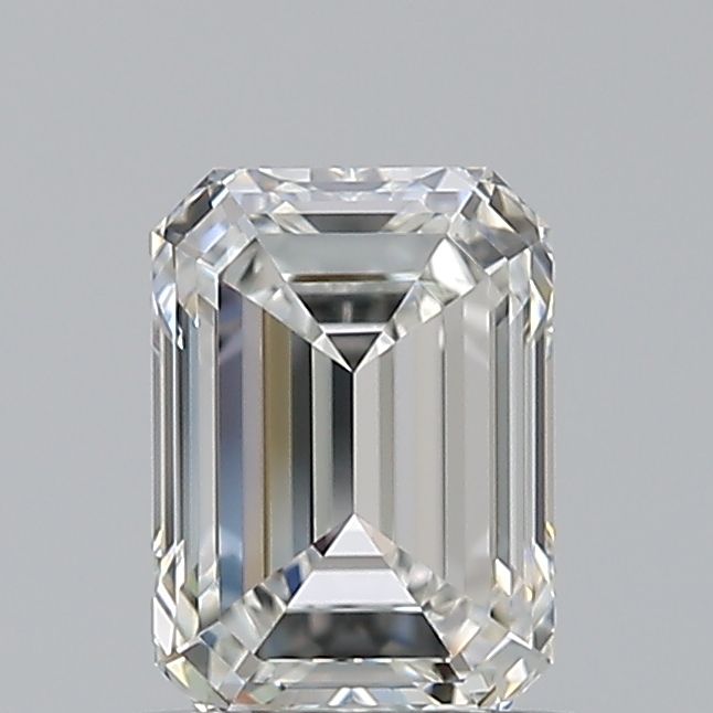 Diamante Naturale Taglio Smeraldo 0.72ct VG/EX H FL - GIA - 5.97x4.27x2.84mm