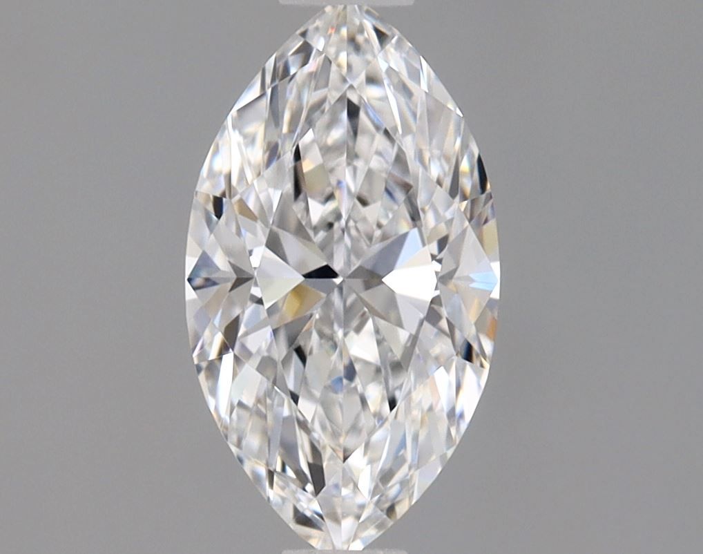Diamante Naturale Taglio Marquise 0.53ct EX/VG D IF - GIA - 7.86x4.33x2.7mm