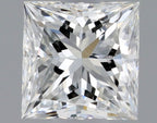 Diamante Naturale Taglio Princess 0.31ct G/VG F VVS2 - GIA - 3.77x3.71x2.73mm
