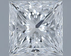 Diamante Naturale Taglio Princess 0.9ct VG/EX D VVS1 - GIA - 5.25x5.21x3.89mm