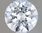Diamante Naturale Taglio Brillante 0.5ct EX/VG/EX D VS2 - GIA - 5.07x5.04x3.12mm