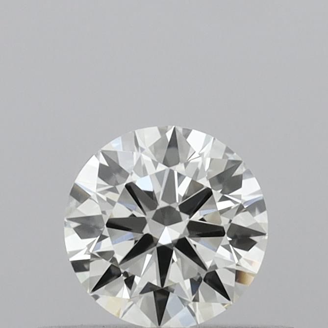 Diamante Naturale Taglio Brillante 0.36ct 3EX J VVS2 - IGI - 4.64x4.68x2.75mm