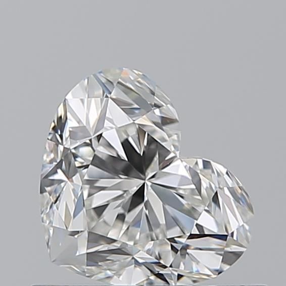 Diamante Naturale Taglio Cuore 0.7ct VG/EX H VS1 - GIA - 4.95x5.99x3.83mm