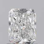 Diamante Naturale Taglio Radiant 1.01ct EX/EX F VS1 - GIA - 6.45x4.95x3.43mm