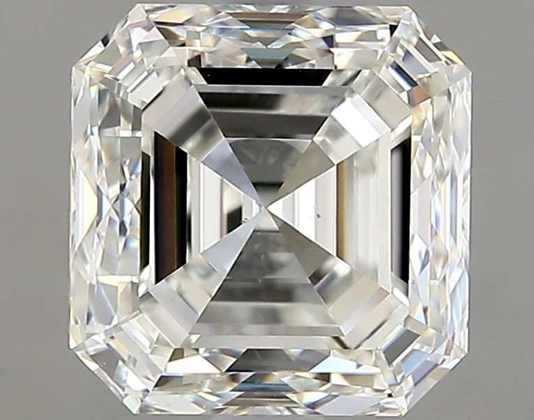 Diamante Naturale Taglio Asscher 2ct EX/EX I VS2 - GIA - 6.74x6.57x4.7mm