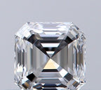 Diamante Taglio Smeraldo Quadrato 0.3ct VG/EX D VVS1 - GIA - 3.71x3.58x2.5mm