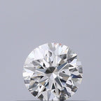 Diamante Naturale Taglio Brillante 0.33ct 3EX F IF - IGI - 4.4x4.45x2.75mm