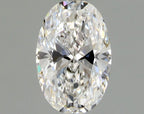 Diamante Naturale Taglio Ovale 0.51ct EX/EX F IF - GIA - 6.63x4.37x2.66mm