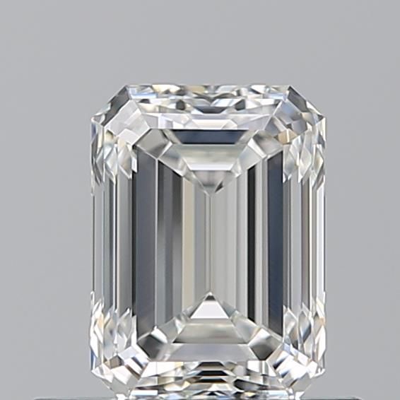 Diamante Naturale Taglio Smeraldo 0.71ct VG/VG G VVS1 - GIA - 5.75x4.22x2.99mm