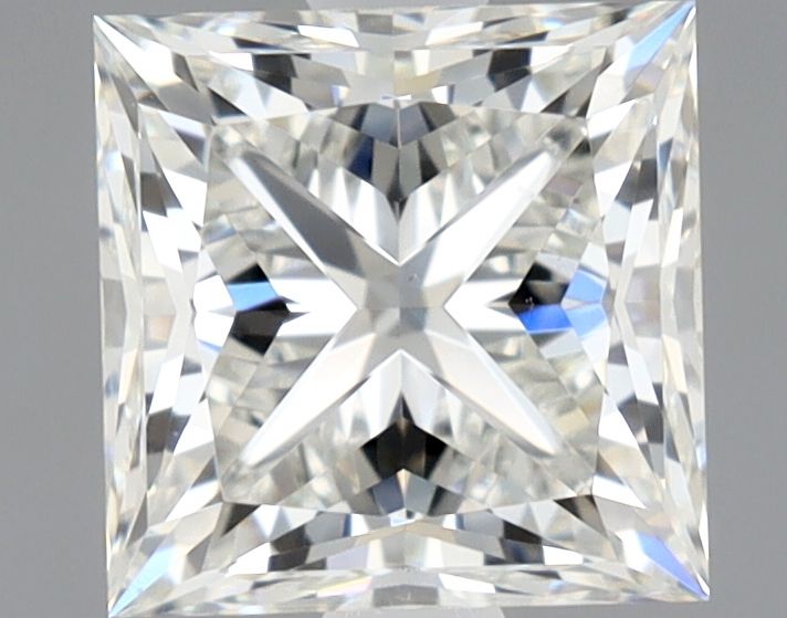 Diamante Naturale Taglio Princess 1.51ct EX/EX H VS2 - GIA - 6.03x6.03x4.56mm