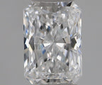 Diamante Naturale Taglio Radiant 0.45ct VG/EX D VVS1 - GIA - 5.59x3.9x2.49mm