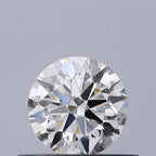 Diamante Naturale Taglio Brillante 0.42ct 3EX E VS2 - IGI - 4.79x4.81x2.96mm