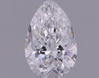 Diamante Naturale Taglio Goccia 0.51ct VG/EX E IF - GIA - 6.75x4.35x2.89mm