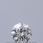 Diamante Naturale Taglio Brillante 0.19ct 3EX D VVS2 - GIA - 3.75x3.77x2.31mm