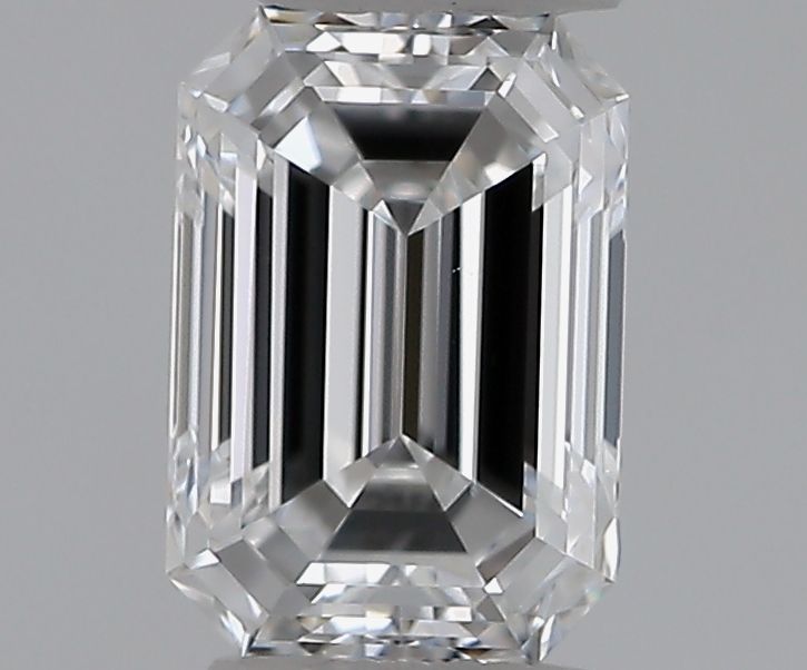 Diamante Naturale Taglio Smeraldo 0.4ct VG/EX D VS1 - GIA - 5.13x3.54x2.39mm