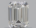 Diamante Naturale Taglio Smeraldo 0.46ct G/VG E VVS2 - GIA - 4.96x3.67x2.49mm