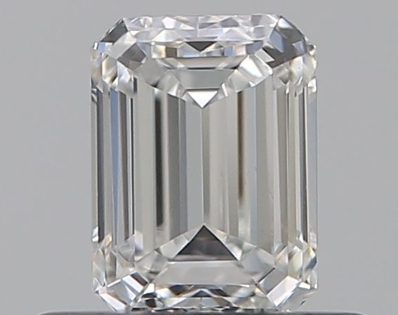 Diamante Naturale Taglio Smeraldo 0.46ct G/VG E VVS2 - GIA - 4.96x3.67x2.49mm