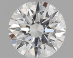Diamante Naturale Taglio Brillante 0.36ct 3EX F VVS2 - GIA - 4.63x4.6x2.83mm