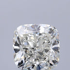 Diamante Taglio Cushion Brillante 0.91ct EX/EX I VS1 - GIA - 5.43x5.37x3.63mm