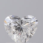 Diamante Naturale Taglio Cuore 0.61ct EX/EX D VS1 - GIA - 5.9x5.23x3.47mm