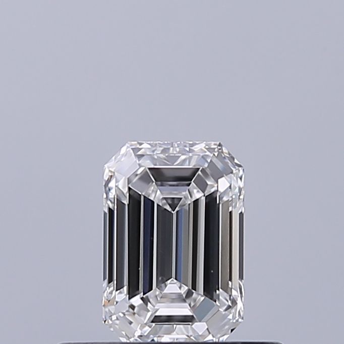 Diamante Naturale Taglio Smeraldo 0.41ct VG/EX E VS1 - GIA - 5.2x3.53x2.37mm