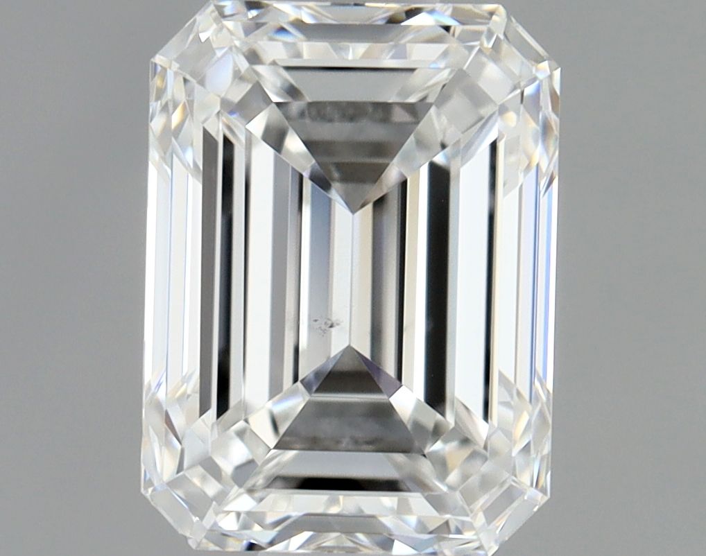 Diamante Naturale Taglio Smeraldo 0.8ct VG/EX E VS2 - GIA - 5.99x4.44x3.01mm