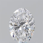 Diamante Naturale Taglio Ovale 1.01ct EX/EX D VVS2 - GIA - 7.8x5.57x3.55mm