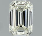 Diamante Naturale Taglio Smeraldo 0.41ct EX/EX J VVS1 - IGI - 5.36x3.58x2.26mm