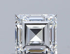 Diamante Taglio Radiant Quadrato 0.44ct EX/EX E VVS1 - GIA - 4.06x4.04x2.58mm