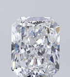 Diamante Naturale Taglio Radiant 0.9ct EX/EX E VS1 - GIA - 6.16x4.82x3.32mm