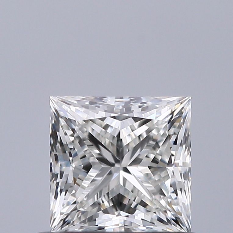 Diamante Naturale Taglio Princess 0.6ct EX/EX H VS1 - GIA - 4.52x4.46x3.29mm