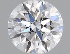 Diamante Naturale Taglio Brillante 0.5ct EX/VG/EX D VS1 - GIA - 5.07x5.01x3.19mm
