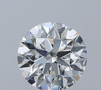 Diamante Taglio Brillante 0.5ct EX/VG/EX G VVS2 - GIA - 5.03x5.05x3.19mm