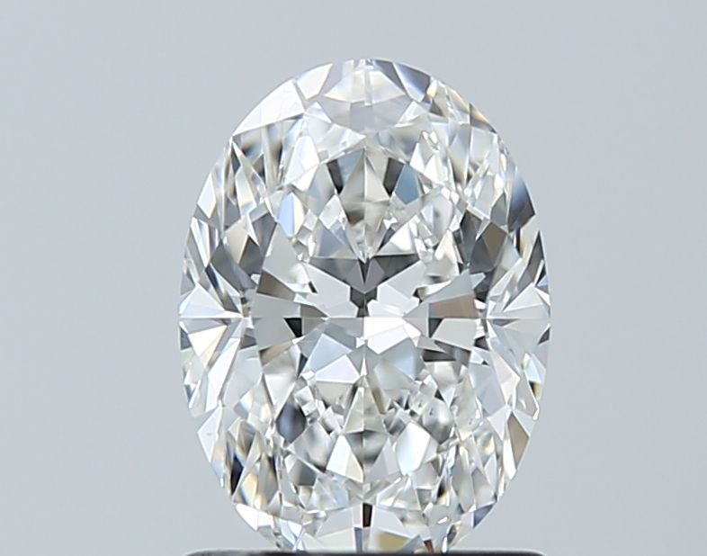 Diamante Naturale Taglio Ovale 1.2ct EX/EX F VS2 - GIA - 8.25x5.89x3.66mm