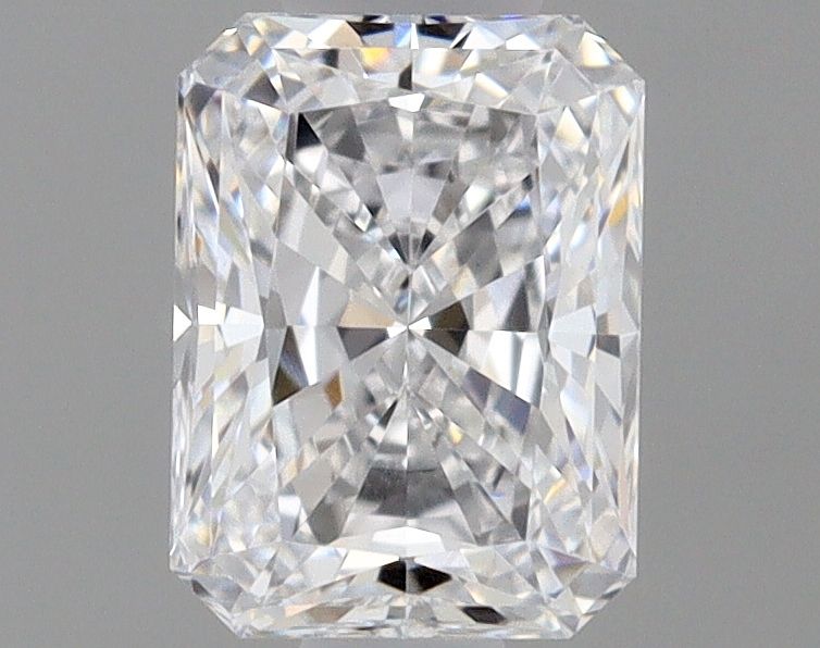 Diamante Naturale Taglio Radiant 0.5ct EX/VG D VVS2 - GIA - 5.33x3.98x2.77mm