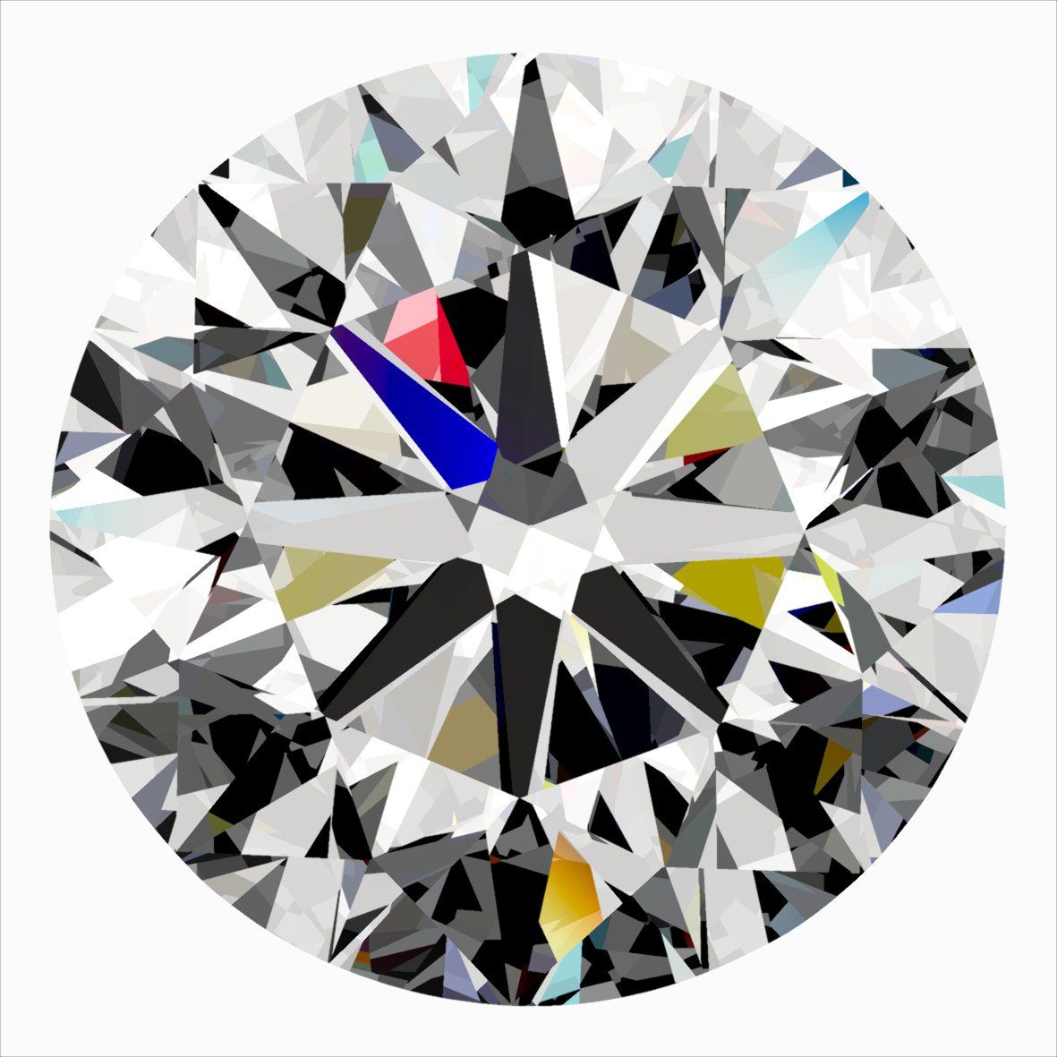 Diamante Taglio Brillante 0.4ct VG/EX/EX G VVS1 - IGI - 4.62x4.65x2.95mm