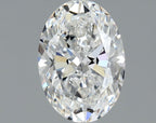 Diamante Naturale Taglio Ovale 1ct EX/EX E VVS1 - GIA - 7.82x5.52x3.49mm