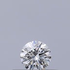 Diamante Taglio Brillante 0.18ct EX/VG/VG D VS2 - GIA - 3.65x3.67x2.22mm