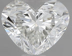 Diamante Naturale Taglio Cuore 0.73ct G/VG H VS1 - GIA - 5.25x6.3x3.74mm