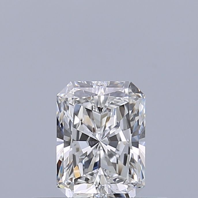 Diamante Naturale Taglio Radiant 0.41ct EX/EX E VVS1 - GIA - 4.95x3.68x2.54mm