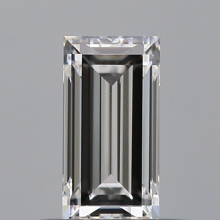 Diamante Naturale Taglio Baguette 0.53ct EX/EX D VVS2 - GIA - 6.35x3.27x2.42mm