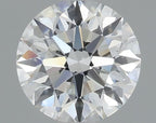 Diamante Taglio Brillante 0.37ct EX/EX/VG E VVS1 - GIA - 4.58x4.55x2.86mm