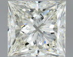Diamante Naturale Taglio Princess 0.5ct VG/EX J VVS1 - GIA - 4.63x4.53x2.98mm