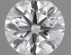 Diamante Taglio Brillante 0.3ct EX/VG/EX G VVS1 - IGI - 4.28x4.32x2.64mm