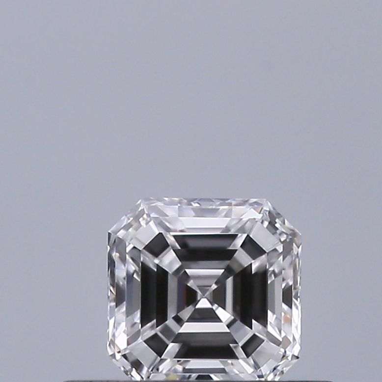 Diamante Naturale Taglio Asscher 0.31ct EX/EX D VVS1 - GIA - 3.84x3.84x2.5mm