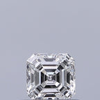 Diamante Naturale Taglio Asscher 0.33ct EX/EX E VVS1 - GIA - 3.91x3.89x2.58mm