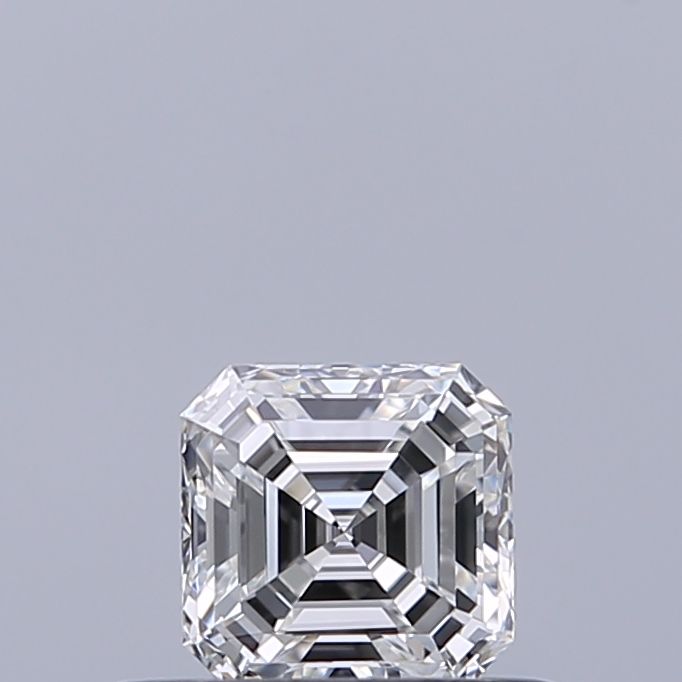 Diamante Naturale Taglio Asscher 0.33ct EX/EX E VVS1 - GIA - 3.91x3.89x2.58mm